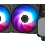 MSI MAG Coreliquid A13 240 - AIO ARGB CPU Liquid Cooler - 240mm Radiator - LGA 1700/1851 / AM5/AM4 Compatible - Dual 120mm ARGB PWM Fans, Black
