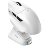 ⁦ATTACK SHARK V6 Wireless Gaming Mouse - White⁩ - الصورة ⁦2⁩