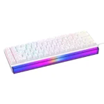 Ajazz NK68- Red Switch - Side engravedcontour white- mixed light- DIY wired version