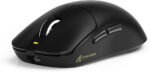 ⁦ATTACK SHARK X8 SE Wireless Gaming Mouse,55g Ultra-Lightweight Wired - Black⁩ - الصورة ⁦3⁩