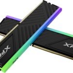 XPG SPECTRIX D35G RGB DDR4 3200MHz CL16 32GB (2x16GB) PC4-25600 RAM 288-Pins UDIMM Desktop Memory Kit Black Heatsink(AX4U320016G16A-DTBKD35G)