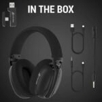 ⁦ATTACK SHARK L80PRO Wireless Gaming Headset - Black⁩ - الصورة ⁦2⁩