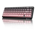 ATTACK SHARK X66 Wireless Mechanical Keyboard with Side Printed PBT Keycaps