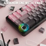 ⁦ATTACK SHARK X66 Wireless Mechanical Keyboard with Side Printed PBT Keycaps⁩ - الصورة ⁦2⁩