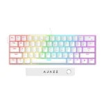 Ajazz NK61-Red Switch-ABS White-RGB-DIY-Wired
