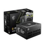MSI MAG A850GL PCIE5, Fully Modular Compact Gaming 850W Power Supply, 80+ Gold, ATX 3.1 & PCIe 5.1 Ready, Native Dual-Color 12V-2x6 Cable, 10 Year Warranty