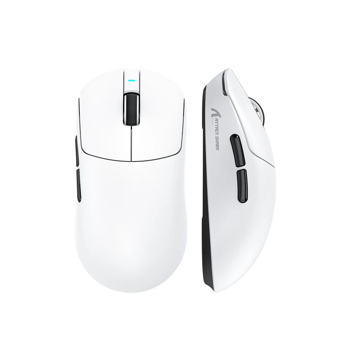 733db386-0a96-488e-a257-1ba6e6207256 ATTACK SHARK X8 SE Wireless Gaming Mouse,55g Ultra-Lightweight Wired - White - الصورة 1
