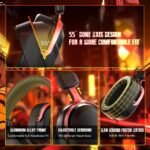 ⁦ATTACK SHARK L30PRO Wireless Gaming Headset - Black⁩ - الصورة ⁦3⁩