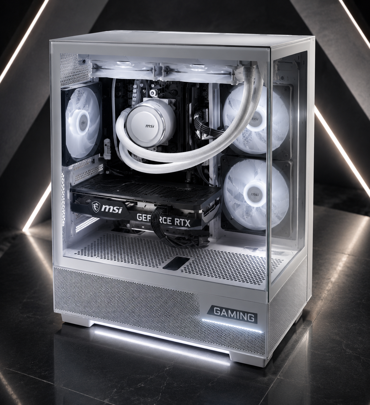 96B4E9B3-528C-41EC-984B-A7EF70F5F0E9 BUILD 09 | Budget AMD | Ryzen 5 5500 + RTX 3060 White - الصورة 1