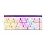 ⁦Ajazz NK68- Red Switch - Side engravedcontour white- mixed light- DIY wired version⁩ - الصورة ⁦2⁩