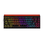 ⁦Ajazz NK68- Red Switch Side engravedcontour black- mixed light-DIY wired version⁩ - الصورة ⁦3⁩