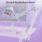 ⁦(Maono MIC DM2 WIRED with stand (White⁩ - الصورة ⁦3⁩