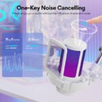 ⁦(Maono MIC DM2 WIRED with stand (White⁩ - الصورة ⁦2⁩