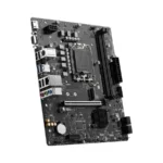 ⁦MSI PRO H610M-E DDR4: Reliable Gaming Motherboard for Intel 12th-14th Gen⁩ - الصورة ⁦3⁩