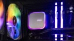 ⁦MSI MAG Coreliquid A13 360 - AIO ARGB CPU Liquid Cooler - 360mm Radiator - LGA 1700/1851 / AM5/AM4 Compatible - Triple 120mm ARGB PWM Fans, Black⁩ - الصورة ⁦2⁩