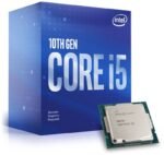 Intel Core i5-10400F Desktop Processor 6 Cores up to 4.3 GHz Without Processor Graphics LGA1200 (Intel 400 Series chipset) 65W, Model Number: BX8070110400F