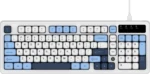 ⁦Ajazz AF98-glacier blue mixed light -wired⁩ - الصورة ⁦2⁩