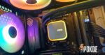 ⁦MSI MAG Coreliquid A13 240 - AIO ARGB CPU Liquid Cooler - 240mm Radiator - LGA 1700/1851 / AM5/AM4 Compatible - Dual 120mm ARGB PWM Fans, Black⁩ - الصورة ⁦2⁩