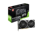 MSI GeForce RTX 3060 Ventus 2X 12G OC, Gaming Graphics Card - NVIDIA RTX 3060, 12GB GDDR6 Memory, 192-bit, 15 Gbps