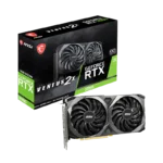 MSI GeForce RTX 3060 Ventus 2X 12G OC, Gaming Graphics Card - NVIDIA RTX 3060, 12GB GDDR6 Memory, 192-bit, 15 Gbps