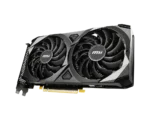 ⁦MSI GeForce RTX 3060 Ventus 2X 12G OC, Gaming Graphics Card - NVIDIA RTX 3060, 12GB GDDR6 Memory, 192-bit, 15 Gbps⁩ - الصورة ⁦2⁩