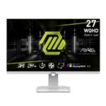 🖥️ MSI MAG 274QRFW – شاشة ألعاب 27 بوصة WQHD بتردد 180Hz