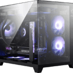 MSI PAG PANO M100L M-ATX Gaming Case – Black