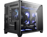 ⁦MSI PAG PANO M100L M-ATX Gaming Case – Black⁩ - الصورة ⁦2⁩