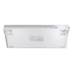 ⁦Ajazz AF82 White Light 82 Keys Wired Membrane Keyboard (Light Grey/White/Orange)⁩ - الصورة ⁦4⁩