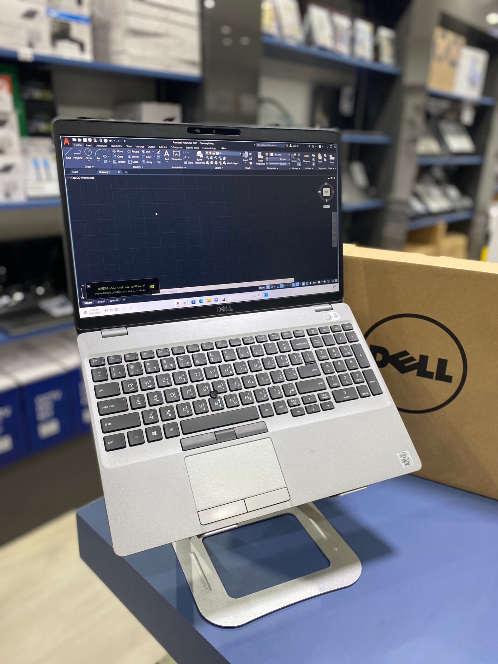 IMG_9264 Dell Latitude 5511 | المعالج: Intel Core i7 – الجيل العاشر 🚀 | كرت الشاشة: NVIDIA – سعة 2GB | الرام: 16GB | التخزين: 512GB SSD ⚡ - الصورة 1