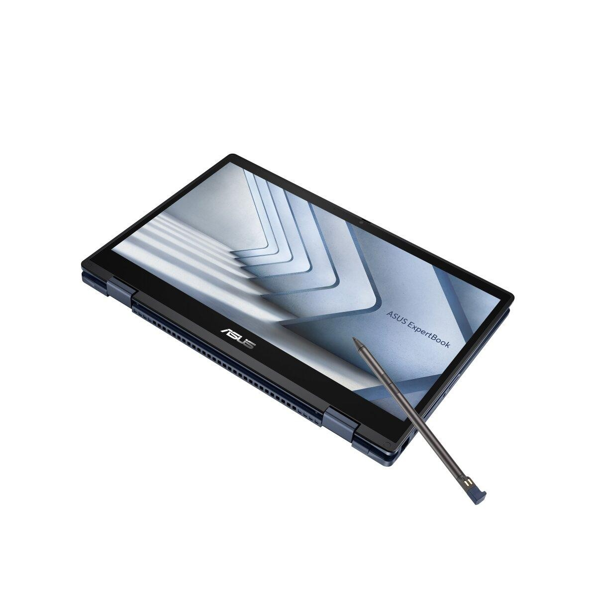 wq1514ka ASUS EXPERTBOOK B3402FVA-C516512B0D CORE5-120U / 16GB DDR4 / 512GB SSD / 14.0" FHD TOUCH / ARABIC KB / DOS / STAR BLACK/ PEN - الصورة 1